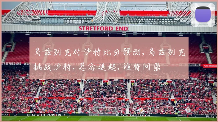 乌兹别克对沙特比分预测,乌兹别克挑战沙特,悬念迭起,谁将问鼎